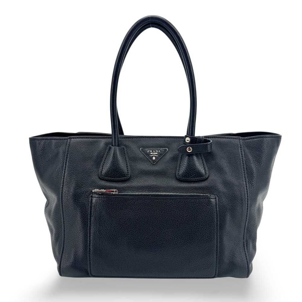 Prada Front Pocket Wing Convertible Vitello Phenix